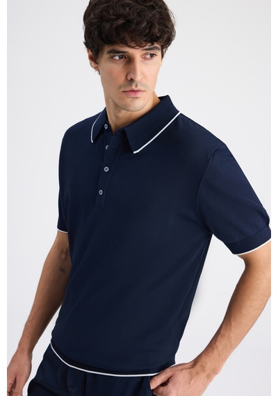 D's Damat Ds Damat Regular Fit Lacivert Düz Örgü Kazak 6hc060192525m Çok Renkli