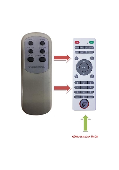 Trident Mx 506 - 509 - Dx 2401 Ses Sistemi Kumandası