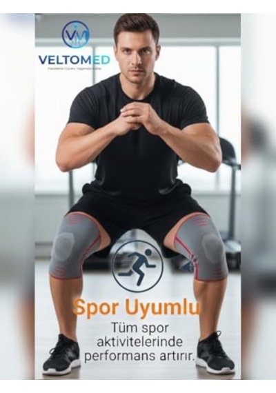 Tr L Beden 2 Li Set 3d Örme Sporcu Dizlik Hassasiyet Azaltıcı, Diz Koruyucu Nefes Alabilir, Kompresyon Destekli,