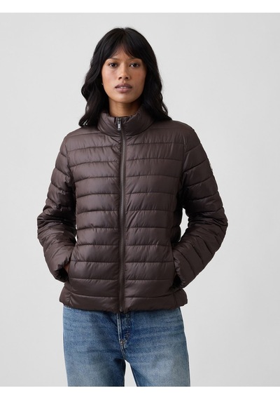 Gap V-frch Logo Lw Puffer Jkt Kadın Kahverengi Mont 910106004