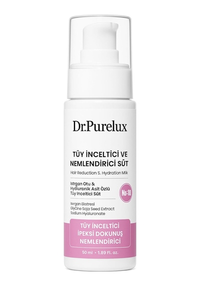 Tüy Azaltıcı, Tüy Inceltici Ve Nemlendirici Süt Isırgan Otu & Hyaluronik Asit Özlü 50ml