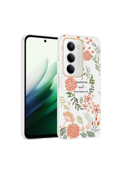 Xiaomi Redmi 15 Kılıf Kamera Korumalı Desenli Zore Klip Kapak Xiaomi Redmi 15 Zore - Beautiful
