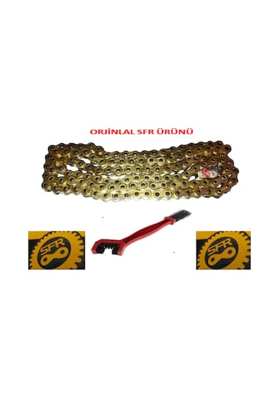 Oringli Zincir 520x120 Bakla Bajaj Pulsar Ns-Rs 200-Gold ...