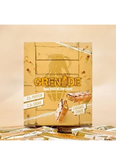 Grenade High Protein Bar 12x60g Caramel