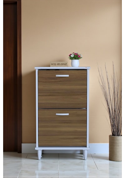 Eliusta Kalvo 52 Cm Genişlikte Ceviz Renk Ayakkabılık 52x86x26 Cm Ayaklı Ayakkabılık Ceviz Eliusta Kalvo 52 Cm Genişlikte Ceviz Renk Ayakkabılık 52x86x26 Cm Ayaklı Ayakkabılık Ceviz