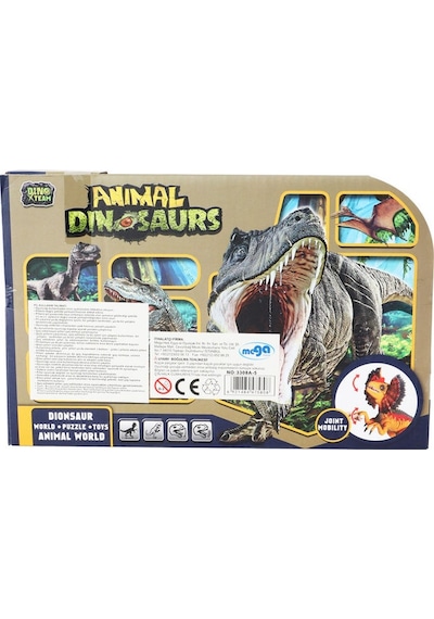 Animal Dinosaurs Serisi Sesli Işıklı Dino A5