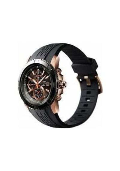 Seiko Snae14p Lord Modeli Siyah Silikon Kordon Siyah