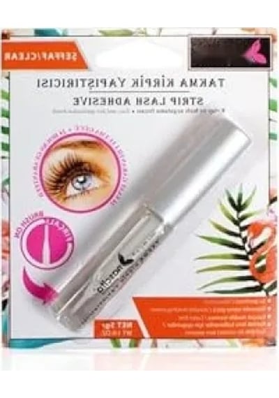 Takma Kirpik Yapıştırıcı - Şeffaf 5 Gr