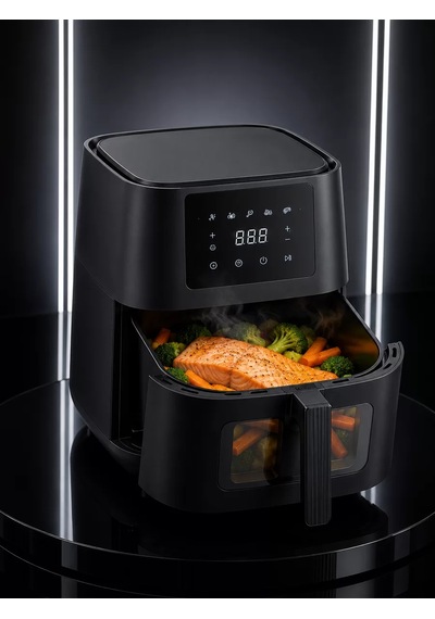 Yağsız Yemek Pişirme İçin Dijital Air Fryer Fritöz 3344604