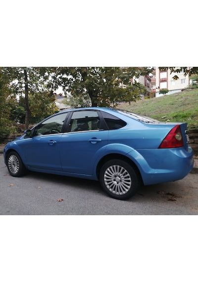 Ford Focus 2 Krom Cam Çıtası 2006-2011 4 Parça Cam Çıta