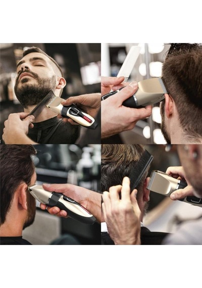 Saç Sakal Vücut Tıraş Makinesi Yedek Pilli Seramik Bıçak Epilasyon Öncesi Tüy Alma Yeni Model