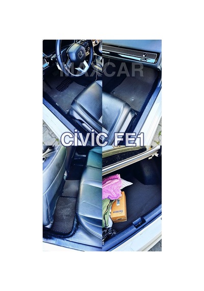 Honda Civic Fe1 Kasa Premium Tam Set-eva Akıllı Oto Paspas+metal Topukluk+bagaj Havuzu