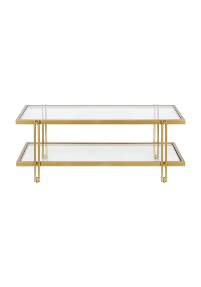 Dolores Gold Metal Orta Sehpa 120 60