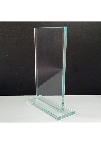 Decorita Plaket | Kristal Cam Plaket|Şekil-1|Baskısız|10'lu Takım
