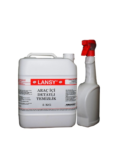 Lansy Araç İçi Detaylı Temizlik 5 Kg uygulama Spreyi