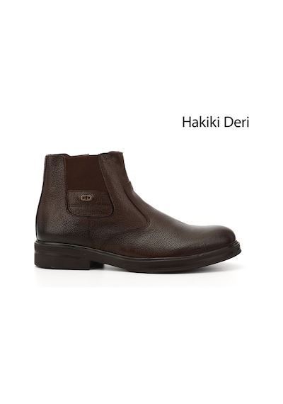Gönderi(R) Gönderi R Erkek Kahve Floter Hakiki Deri Fermuarlı Bot Dkmb64901649