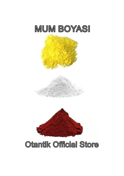 Mum Boyası Toz 3 Renk Soya,Parafin Mum %100Doğal Yağda Çözünen (527963979)
