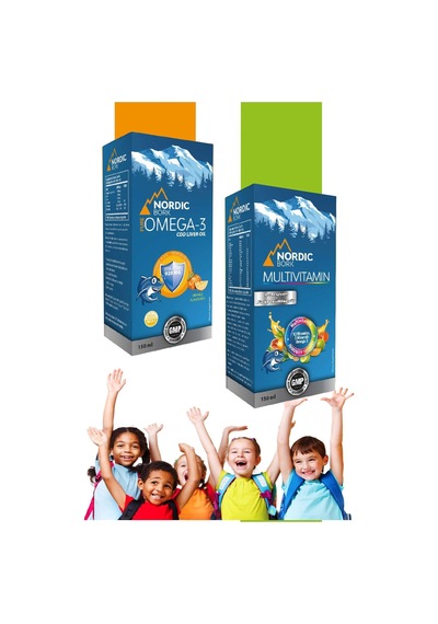 Bork Multivitamin Şrp 150 Ml Ve Omega-3 Takviye Edici Şrp 150 Ml