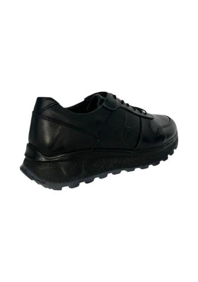 Kemal Tanca 881 673 Erkek Hakiki Deri Spor Ayakkabı & Sneaker Siyah