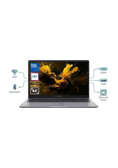 Asus ExpertBook P1 P1503CVA-C716512G0D-ATL20 Core 7 240H 8 GB 256 GB SSD 15.6" W11P Dizüstü Bilgisayar