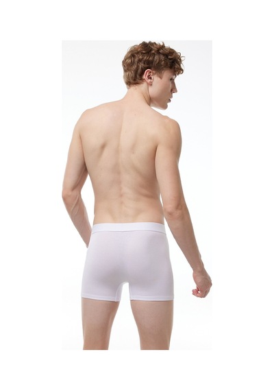 Malabadi Erkek Beyaz Modal Boxer M014 Beyaz