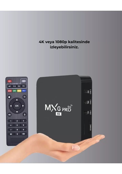 Home Android Tv Box 4k 2gb Ram 16gb Rom, Kablosuz Wi-fi Medya Oynatıcı Diğer