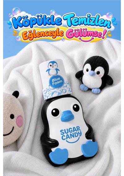 Sugar Candy Yaban Mersini Kokulu Doğal Vegan Çocuk Köpük El Sabunu Nero 350 Ml Paraben İçermeyen Mav