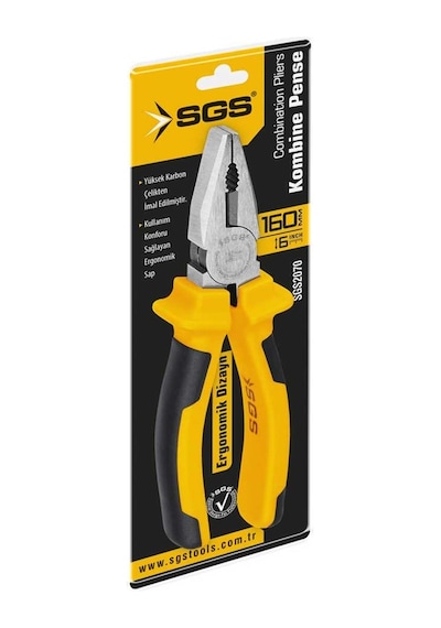 Sgs Kombine Pense 6" 160mm Sgs2070