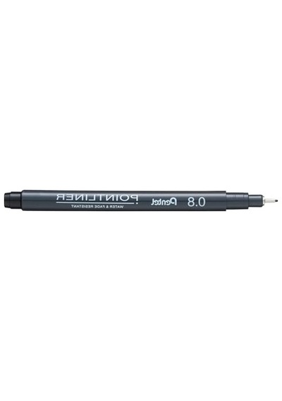 Fineliner Kalem, 0.8 Mm Uç İle Suya Dayanıklı Ve Solmaz