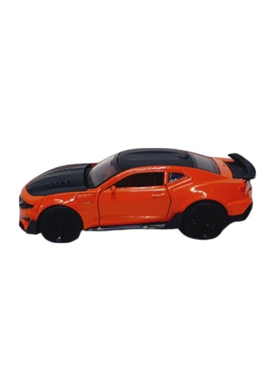 Çekbırak Metal Araba Mustang Yeşil 3681a- Mustang Turuncu