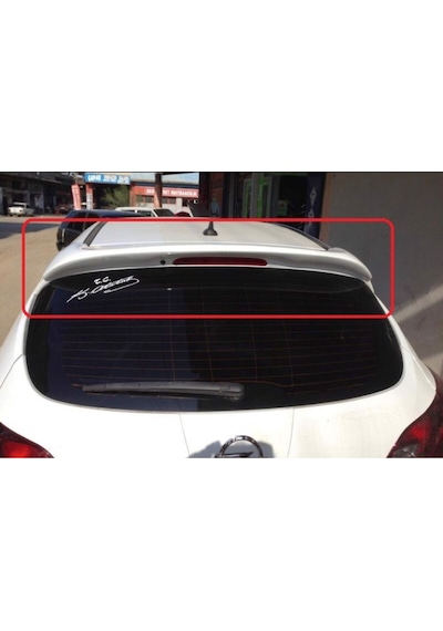Opel Astra J 2011-2015 Hb Spoiler-fiber-astarlı-boyasız