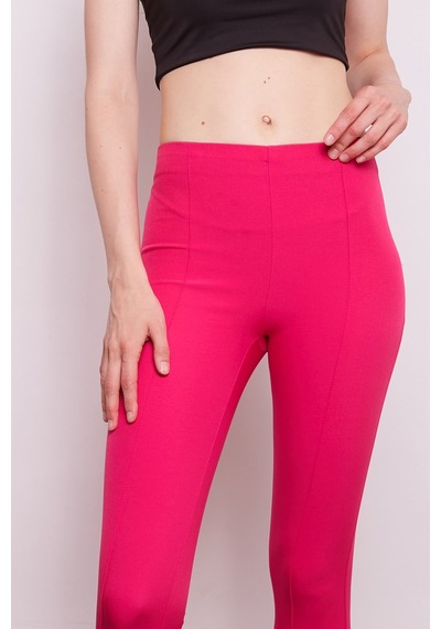 JUMENT Power Strech Likralı Dar Kesim Yüksek Bel Beli Lastikli Bilek Boy Kumaş Pantolon-fujya JUMENT Power Strech Likralı Dar Kesim Yüksek Bel Beli Lastikli Bilek Boy Kumaş Pantolon-fujya