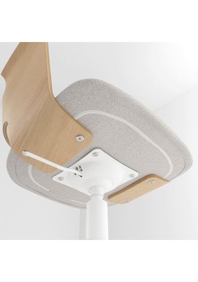 Ikea Fjällberget Çalışma Sandalyesi, Ağartılmış Meşe Kaplama-gunnared Açık Bej Ikea Fjällberget Çalışma Sandalyesi, Ağartılmış Meşe Kaplama-gunnared Açık Bej