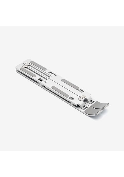 Fiigo Laptop Standı Katlanabilir Çok Fonksiyonlu Metal Silver 1