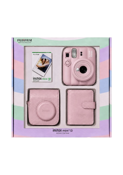 Instax Mini 13 Şipşak Fotoğraf Makinesi + Çanta + Albüm + 10'lu Film Bundle Box
