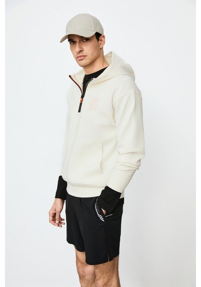 Lufian Grayson Erkek Sweatshirt Kırık Beyaz Kırık Beyaz 112030216100510