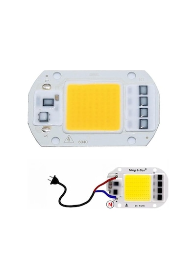 Tr Alkatronik 220v 50w Power Led Gün Işığı Warm White Projektör Cob Led Driver