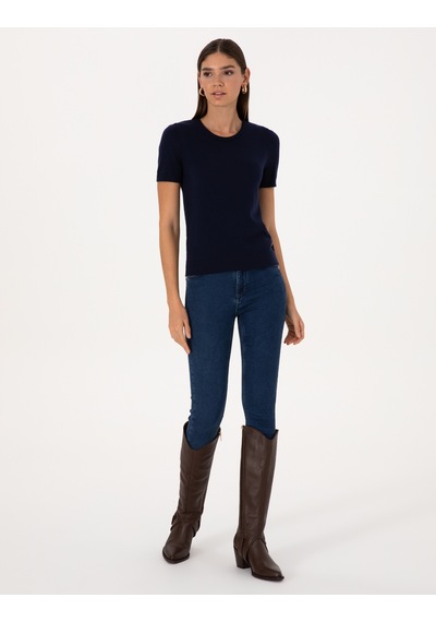 Pierre Cardin Kadın Lacivert Kazak /triko 50316341-vr033 Lacivert