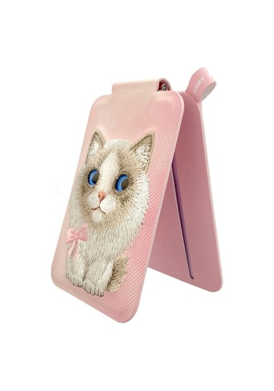 Özel Üretim Arka Kapak Aksesuar Manyetik Tutucu Nimmy Magsafe Stand Ve Kartlık Pink Ragdoll 3d