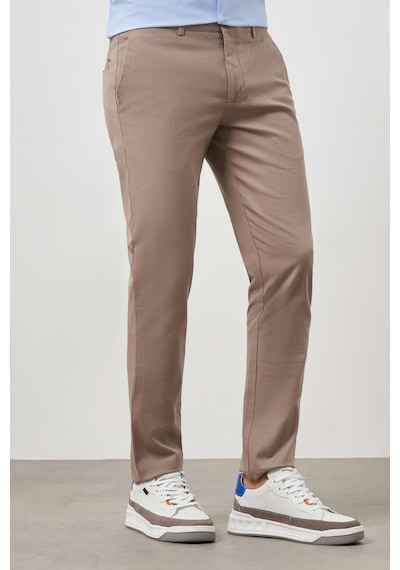 Morven Erkek Bej Yazlık Pamuk Yan Cep Slim Fit Chino Pantolon Bej Morven Erkek Bej Yazlık Pamuk Yan Cep Slim Fit Chino Pantolon Bej