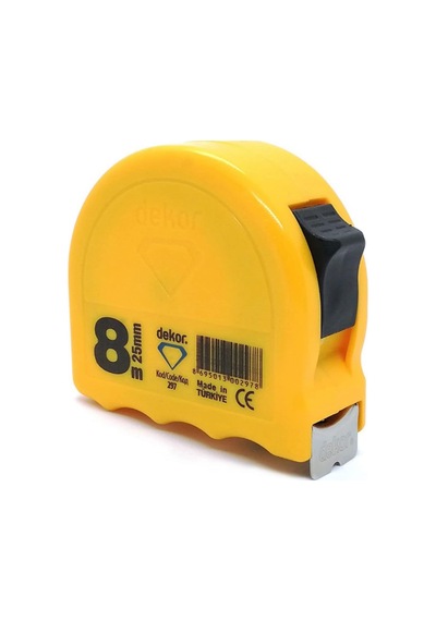 Badem10 Dekor 297 Şerit Metre 8 M X 25 Mm Paslanmaz 0 - 300 MM