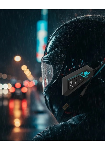 Evrensel Kask Uyumlu Bluetooth Intercom Kulaklık