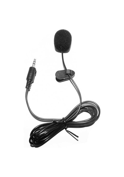 Springsun Mikrofon Harici Klipsli Yaka Yaka Mikrofonu 3,5 Mm Jak Telefon Eller Serbest Kablolu