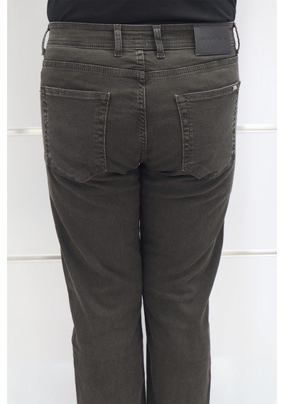 Denim Cartel Dmctekstil Erkek Çizgili Yüksek Bel Rahat Kesim Boru Paça Jean Pantolon Kahverengi Denim Cartel Dmctekstil Erkek Çizgili Yüksek Bel Rahat Kesim Boru Paça Jean Pantolon Kahverengi