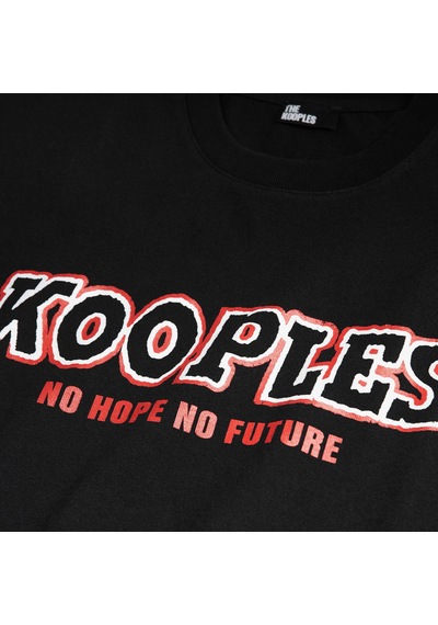 The Kooples Erkek Siyah T-shirtdüzhtsc25024k