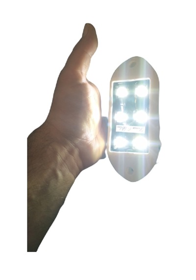 Tekne Su Altı Lambası. Beyaz Işık. 6 Led. 12/24v.