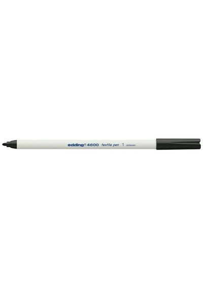 Edding E-4600 T-Shirt Kalem Siyah