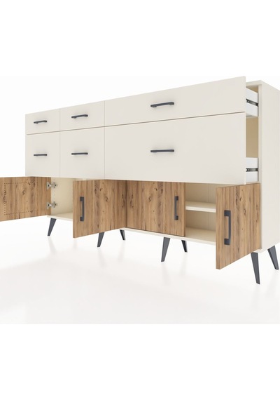 Arges Konsol Tek Raflı 6 Çekmeceli 4 Kapaklı 176x30x99 Aytaşı-çam/aytaşı Atlas Çam/aytası - Aytası Arges Konsol Tek Raflı 6 Çekmeceli 4 Kapaklı 176x30x99 Aytaşı-çam/aytaşı Atlas Çam/aytası - Aytası