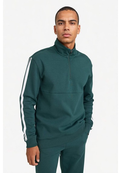 Defacto Standart Fit Sweatshirt G8676ax25wngn536 Yeşil-gn536