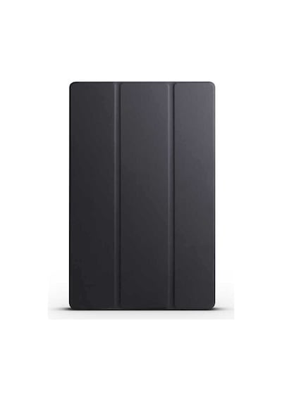 Samsung Galaxy Tab S9 Plus Uyumlu Tam Koruma Standlı İnce Pu Sert Silikon Şeffaf Kapak 12.4 İnc Arka Kapak